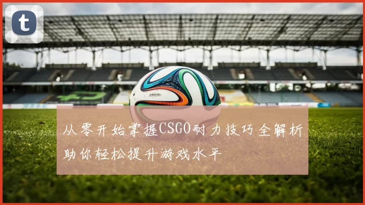 从零开始掌握CSGO耐力技巧全解析助你轻松提升游戏水平