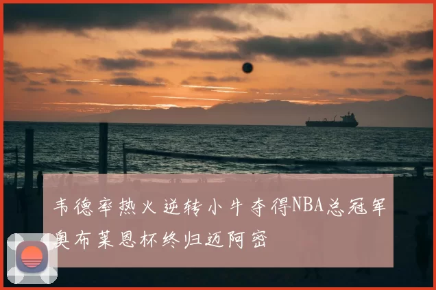 韦德率热火逆转小牛夺得NBA总冠军奥布莱恩杯终归迈阿密
