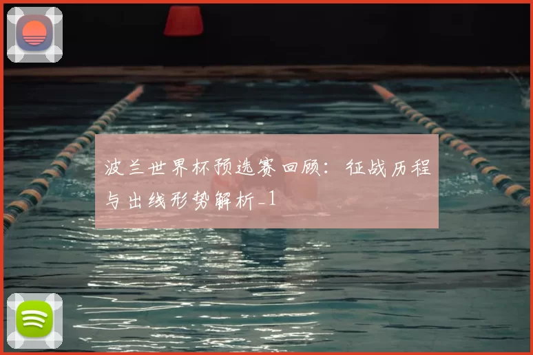 波兰世界杯预选赛回顾:征战历程与出线形势解析_1
